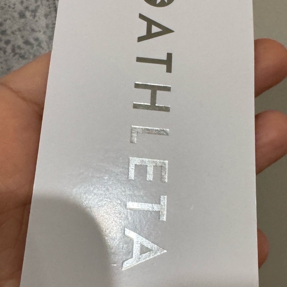 Athleta Light Gray Speckled High-Rise Leggings - Picture 7 of 11